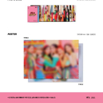 Альбом SECRET NUMBER - Fire Saturday 3rd Single Album STANDARD Edition 2 Version SET