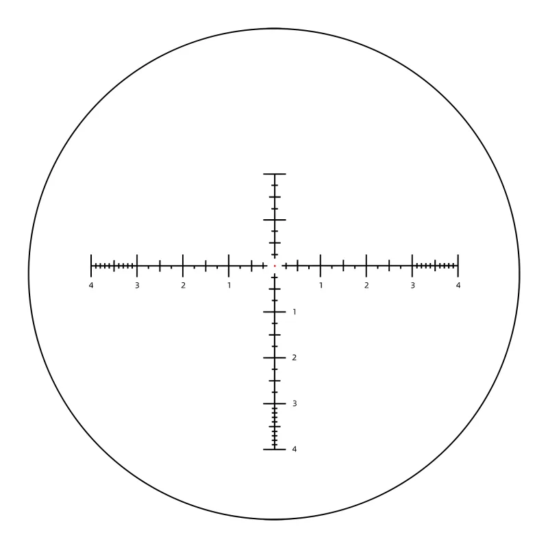 Прицел Vector Optics Tauron (Taurus) ED 5-50x60, SF, VCO-5 (MIL) - прицельная сетка VCO-5 с красной точкой