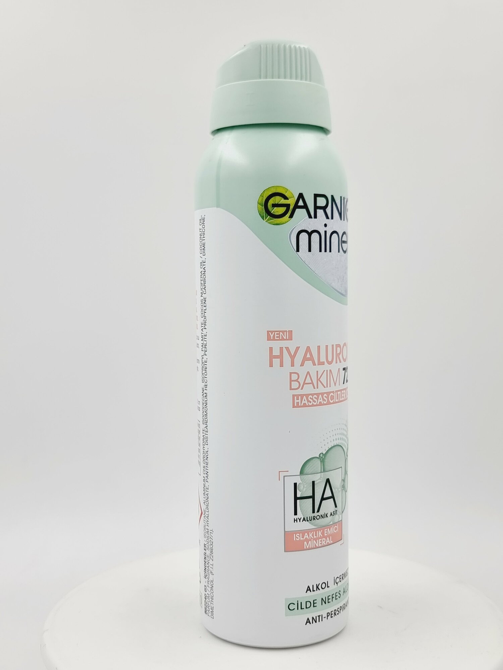 Дезодорант-спрей Garnier Mineral Hyaluronic Care 72 ч 150 мл (Франция)