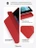 Чехол книжка для iPad 5/6 (9,7") / Air 1/2 (9,7") Gurdini Milano Series Red