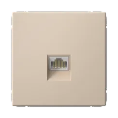 Розетка компьютерная RJ45, Cat 5e Systeme Electric ArtGallery Песочный GAL001283