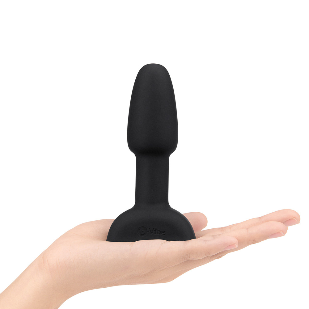 b-Vibe Rimming Petite - Анальная пробка с риммингом 