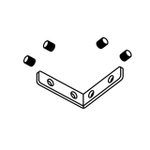 Коннектор угловой Favourite Logica 1014-CU-001
