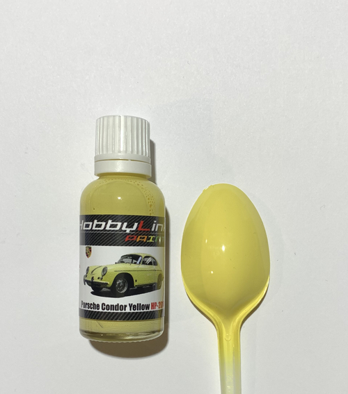 Краска лаковая HobbyLink Porsche Condor Yellow HP-2014