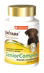 UNITABS SeniorComplex Витаминно-минеральный комплекс для собак старше 7 лет (100 таблеток)