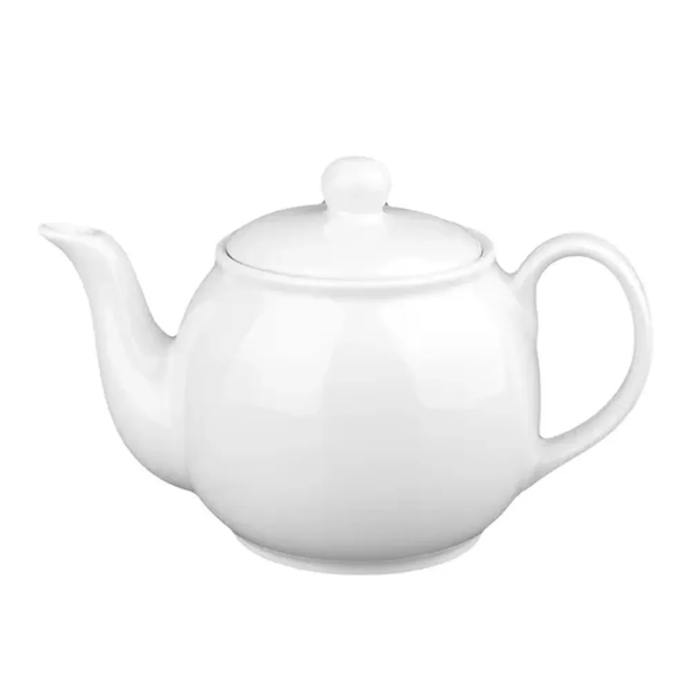 Чайник 450 мл d 10,9 см h12 см с фильтром белый фарфор P.L. Proff Cuisine [1]