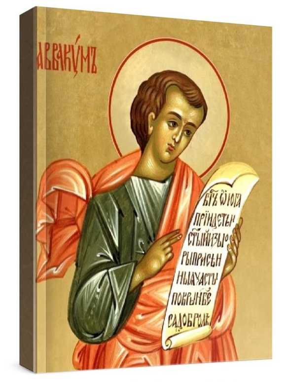 Аввакум, пророк (рукописная икона)