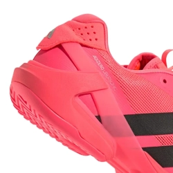 Мужские кроссовки теннисные Adidas Adizero Ubersonic 5 M - solar turbo/core black/solar turbo