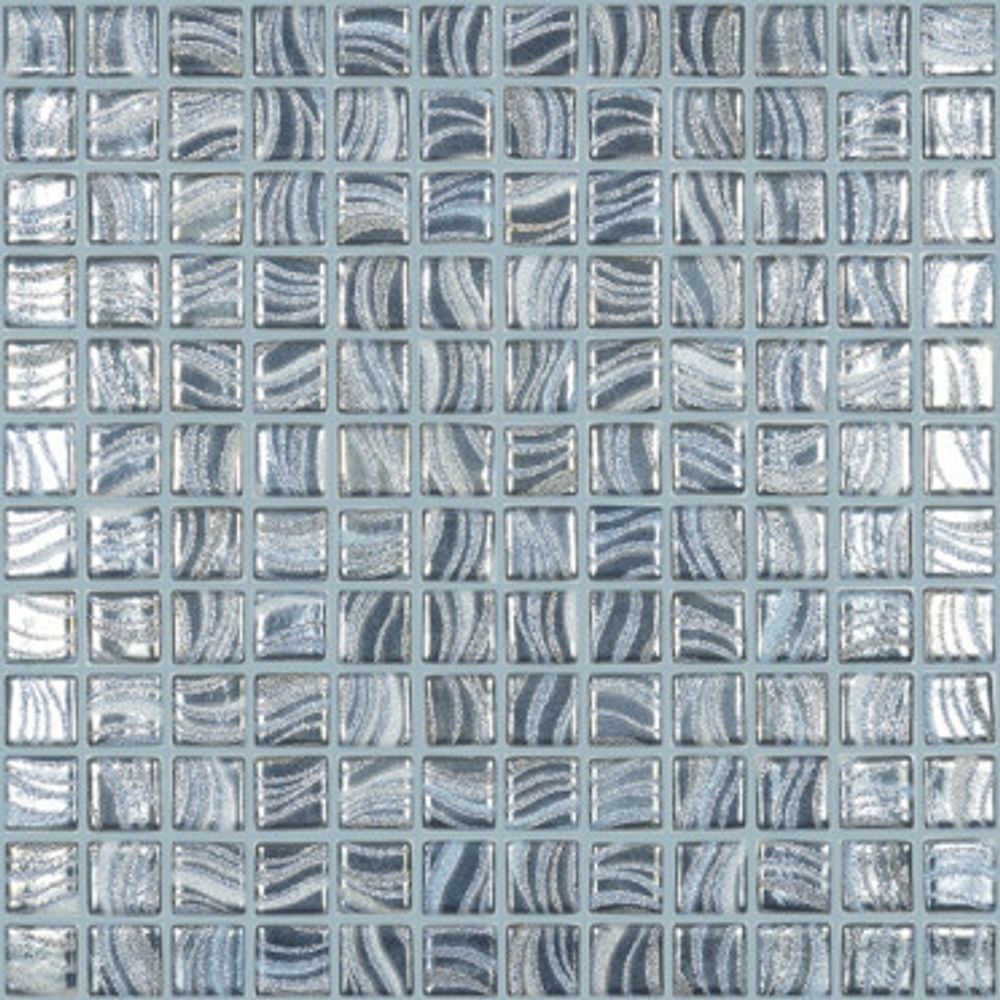 Мозаика Glitter White №7802 (на сетке)