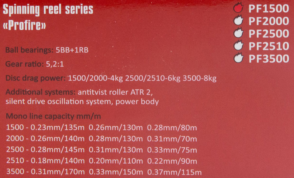 Катушка безынерционная Stinger Pro Fire 2510 (2500, 5+1BB, мет. шпуля)