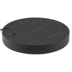 Светильник LED ЭРА Geometria SPO-132-B-40K-088 Ring 88Вт 4000К 8200Лм 800*800*80 черный подвесной драйвер внутри | Декоративные светильники Geometria