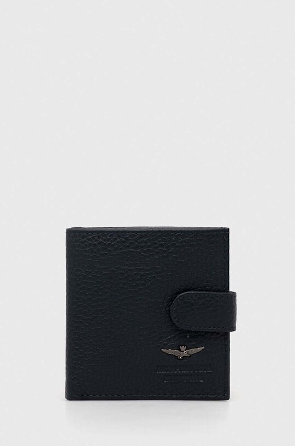Кошелек на кнопке Aeronautica 184 черный