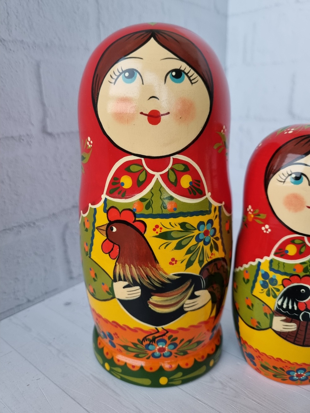 Матрешка "с курочкой" традиция 5мест