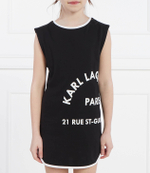 Платье Karl Lagerfeld Kids - черный(Z30074)