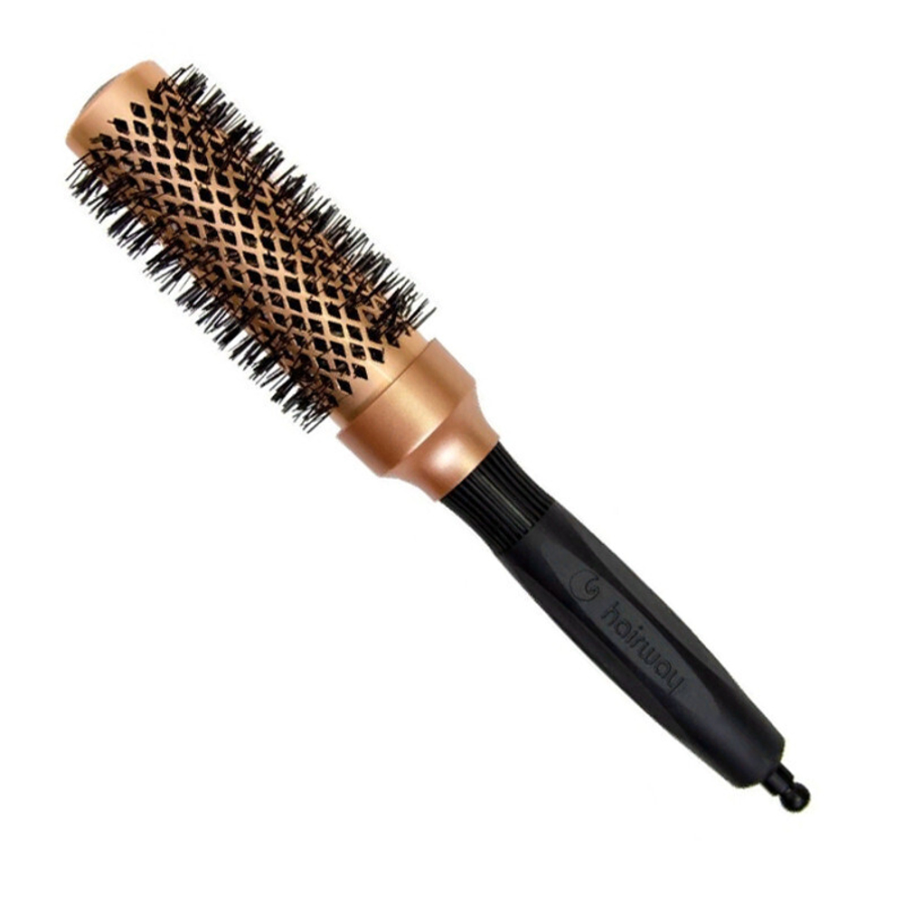 Hairway Термобрашинг Gold Ion Ceramic, d.33 мм
