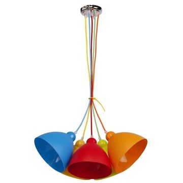 Подвесная люстра 5*Е27 365014505 разноцветный Улыбка MW-Light