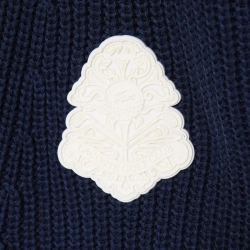 Женская теннисная куртка Lacoste Badge Accent Wool Blend Golf Cardigan - navy blue/white