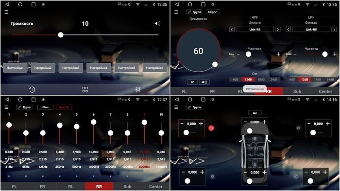 Магнитола для Renault Arkana 2019+, Duster 2020+ (большой экран) - RedPower 358 Android 10, Быстрая, QLED+2K, CarPlay, SIM-слот