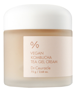 DR. CEURACLE Гель-крем для лица с чаем комбуча - Vegan Kombucha Tea Gel Cream, 75г