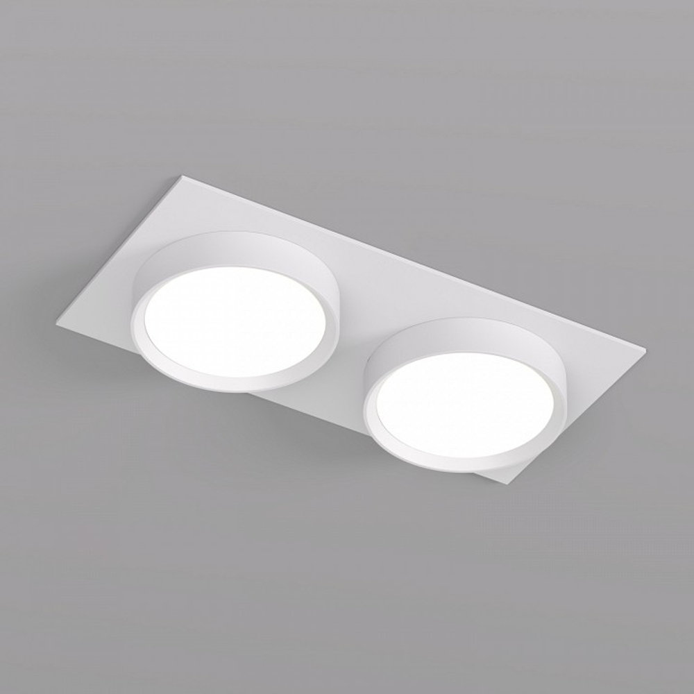 Встраиваемый светильник Denkirs FLAT DK2092-WH