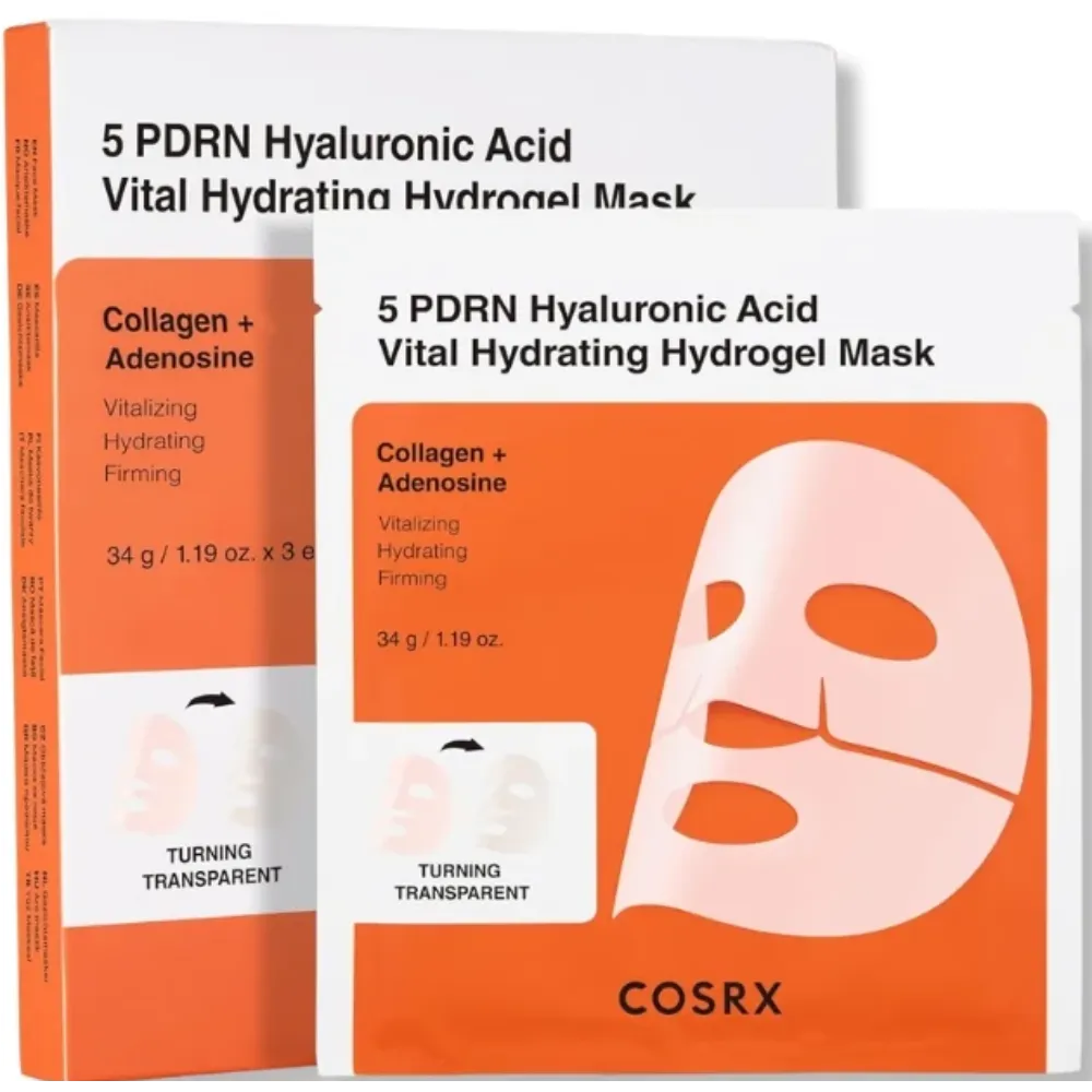 COSRX 5 PDRN Hyaluronic Acid Vital Hydrating Hydrogel Mask 3 x 34 g 102