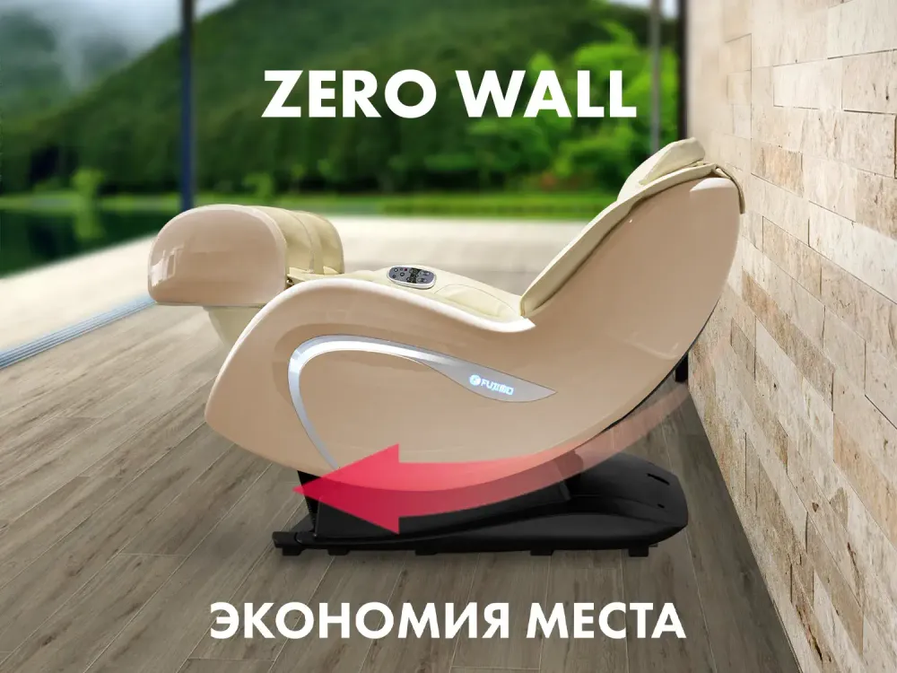 Мобильное массажное кресло FUJIMO CYBER LOUNGE F303 Бежевый