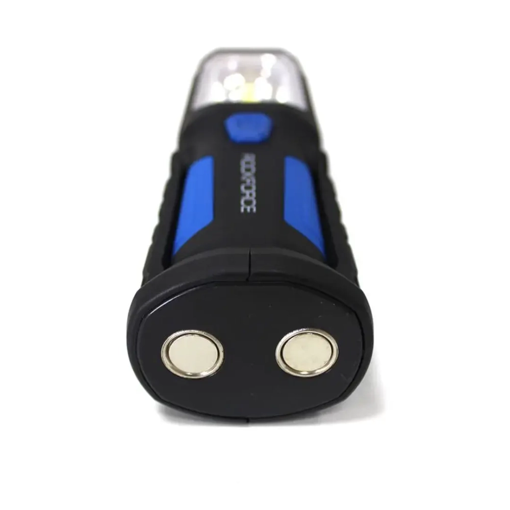 Лампа светодиодная (4W COB LED+1W,2 магнита,крючок,180гр.,250Lm,1.5V, 3хАА, ) RockForce##Rock FORCE RF-L01
