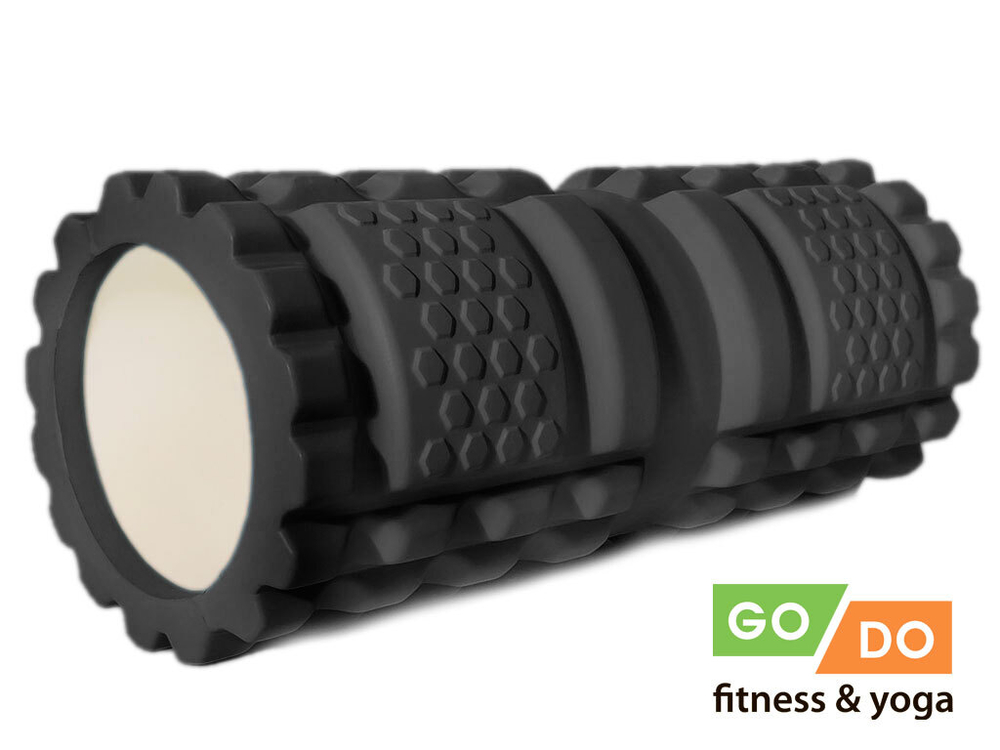 Валик (ролл) для фитнеса GO DO JG8-33-black
