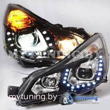 Передние фары daylight PW style для Subaru Outback