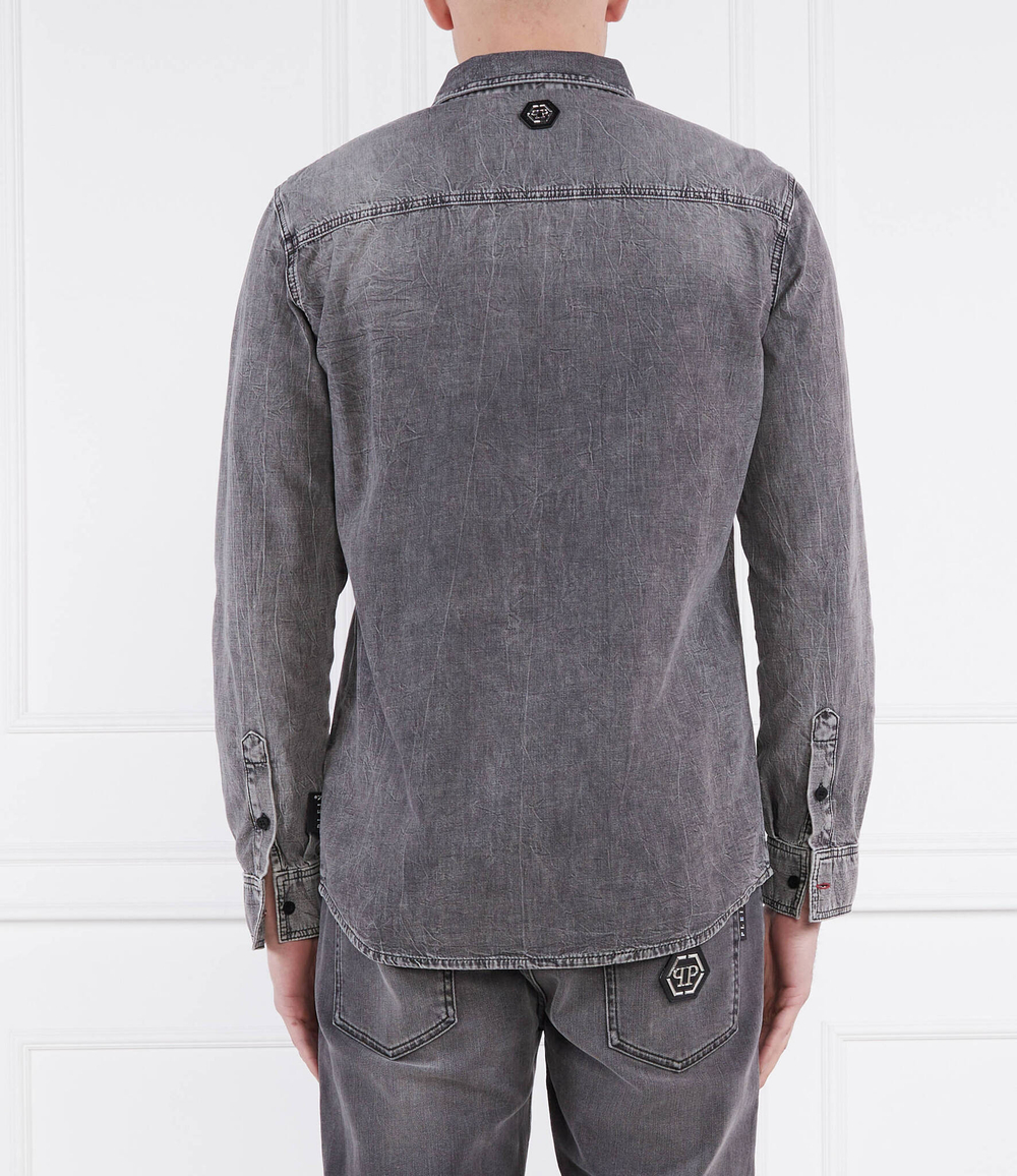 Рубашка Philipp Plein - графитовый (MDP0174 PDE004N)