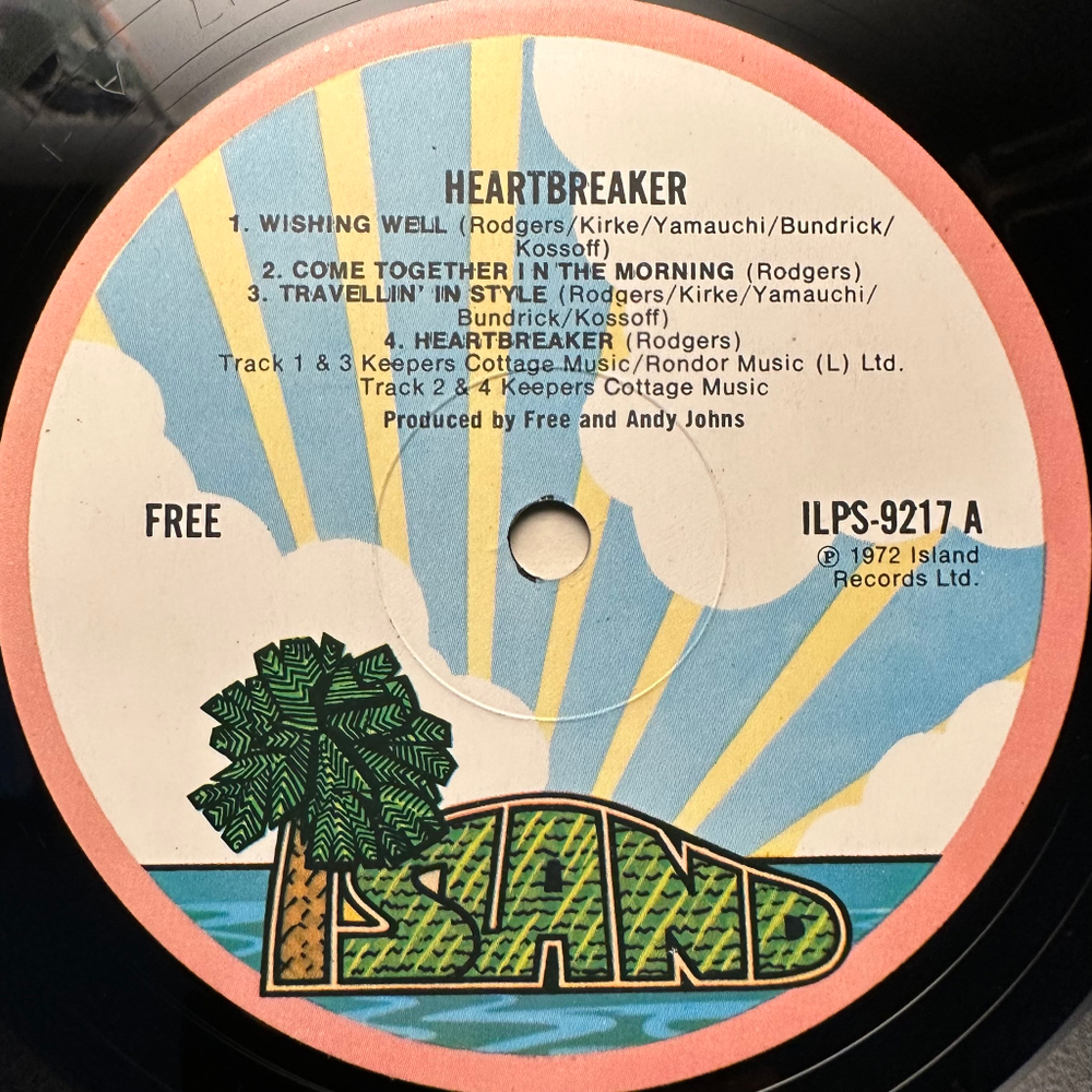 Free- Heartbreaker (Англия 1972г.)