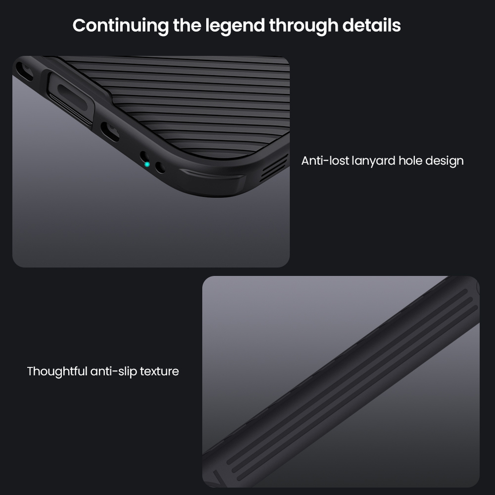 Чехол c MagSafe и защитной шторкой для iPhone Air от Nillkin, серия CamShield Pro Magnetic Case