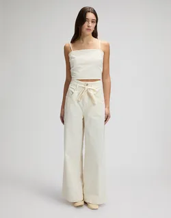 Брюки женские LEE PLEATED TROUSER NATURAL