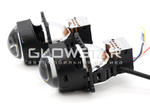 Aozoom BiLed+Laser AAPD 17L с лазером (прямоугольные) 61W/77W, 12V, 6 Поколение, 3.0 дюйма (комплект, 2шт)