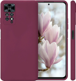 Мягкий Soft Touch чехол из силикона для XIAOMI REDMI NOTE 11 PRO 5G с бархатной подкладкой