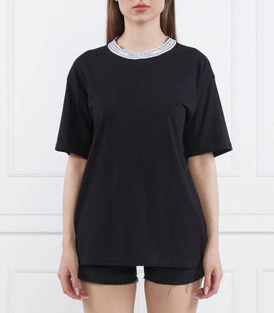 Футболка TJW OVR LOGO TAPING TEE Tommy Jeans - черный(DW0DW15301)