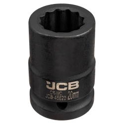 Головка ударная 3/4''12гр 20мм JCB JCB-46820