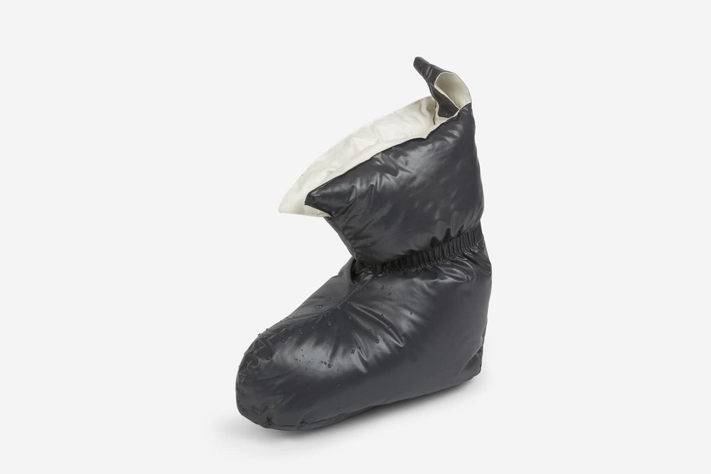 Сапожки-носочки пуховые German Grass Comfort Socks Travel Graphite серые Серый