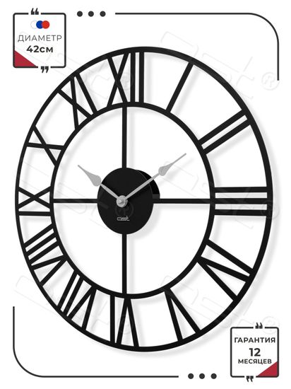 Настенные часы "Loft time"