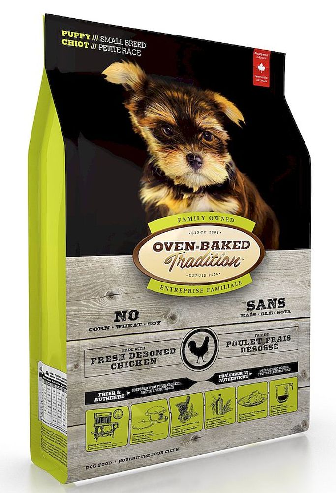 Oven Baked Tradition Puppy Small Breeds корм для щенков мелких пород со свежей курицей 1кг Oven Baked Tradition Puppy Small Breeds корм для щенков мелких пород со свежей курицей 1кг