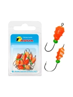 Мормышка фосфорная №07 P, 2 упк по 10 шт 0,14g