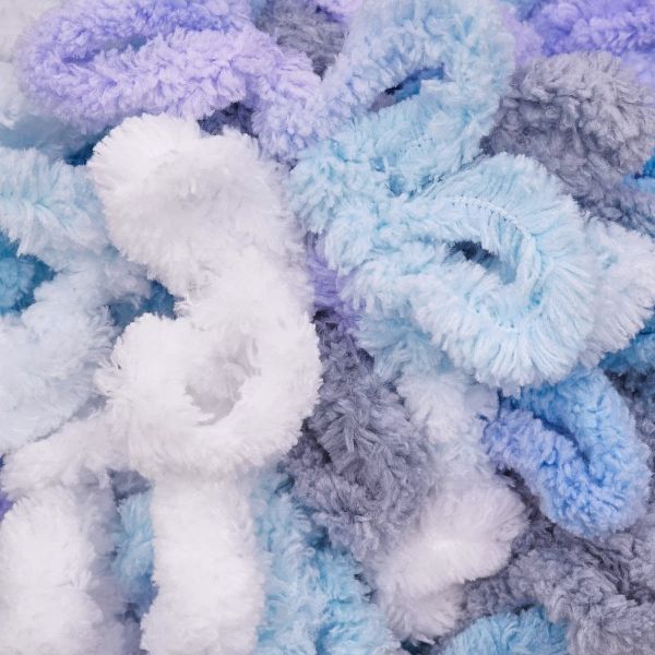 Пряжа Alize (Ализе) Puffy Color / уп.5 мот. по 100 г, 9м, 6524 секционный