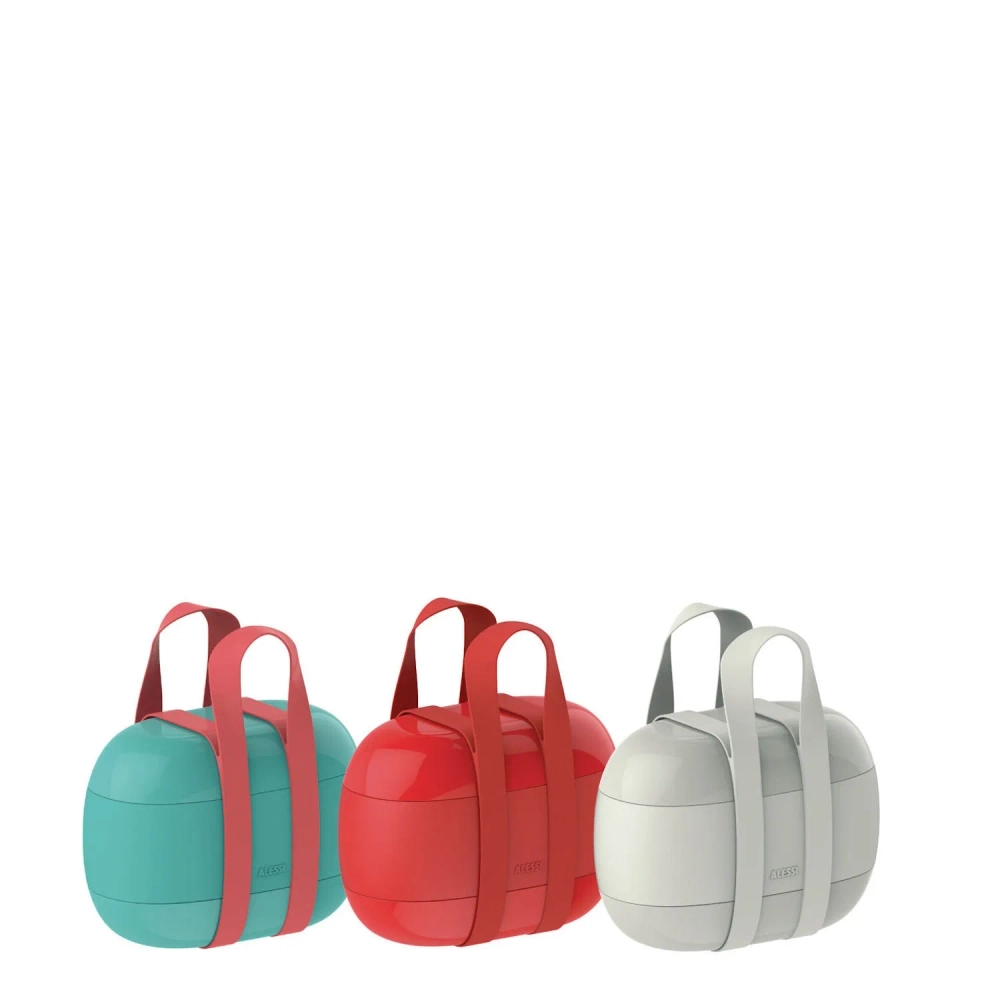 Alessi Ланчбокс 1,25л красный SA02R