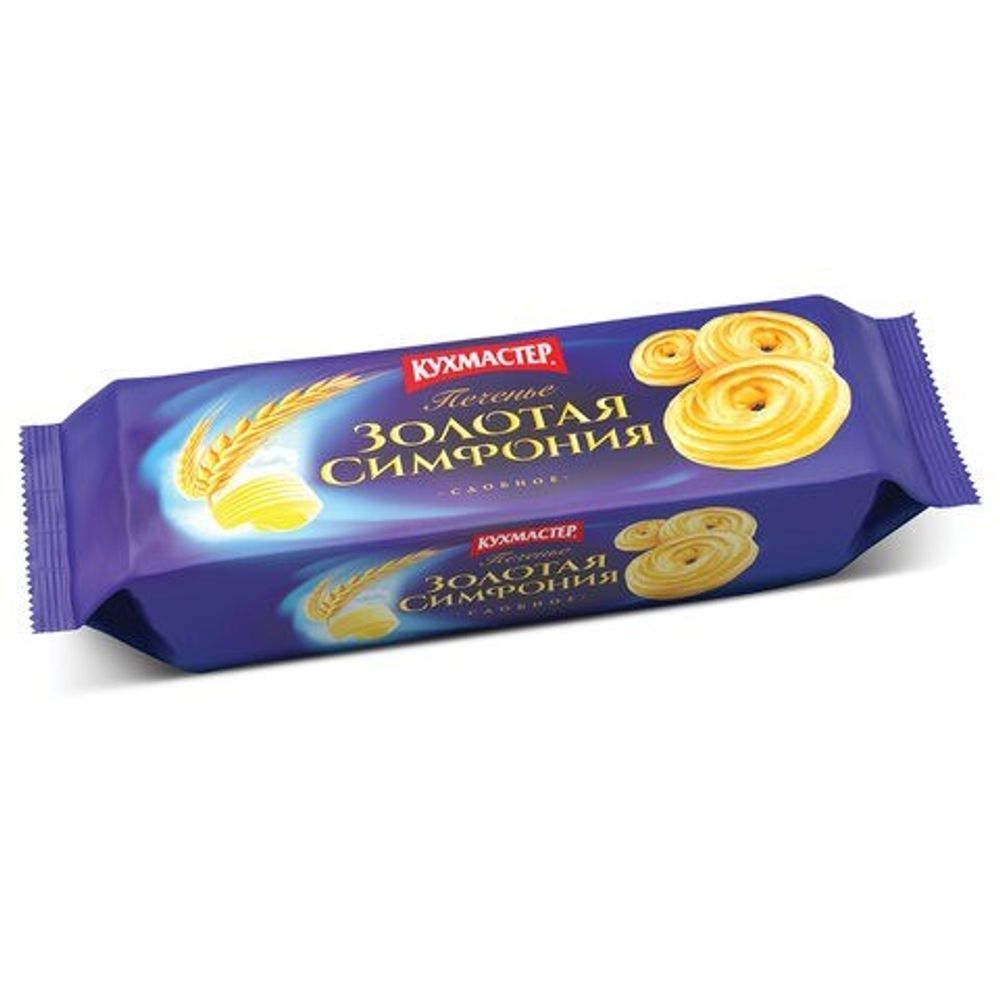 Печенье Кухмастер Золотая симфония 230г, шт