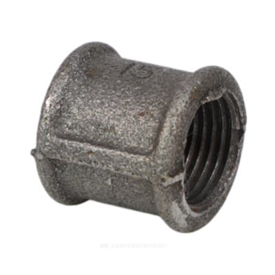 Муфта прямая чугун Ду 40 (1 1/2") ВР Fittex