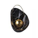 Настенный светильник Pearl black