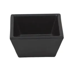 Соусник 30 мл 5,5*5,5 см h3 см квадрат. Black Finish пластик меламин P.L. Proff Cuisine