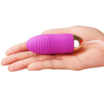Вибро-яйцо беспроводное перезаряжаемое Remote Control Jumping Egg Elves 7 режимов (фиолетовый) (Цвет: фиолетовый)