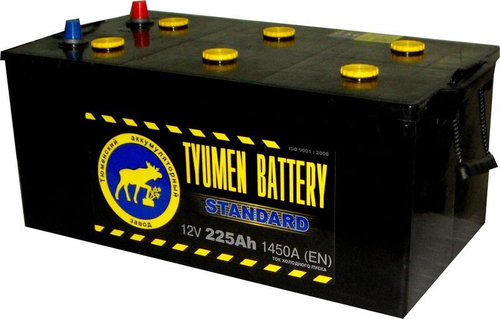 Купить Аккумулятор Тюмень 6СТ-225L, о.п., R+, STANDARD (Тюменский аккумулятор)