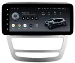 Магнитола для Sollers ST6 (взамен монохром экрана), JAC T6 - Teyes LUX ONE ROUND монитор 12.3" 2K QLED на Android 10, Быстрая, CarPlay, 4G SIM-слот